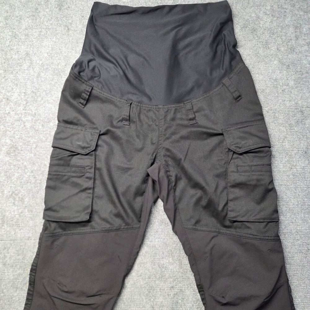 Blaklader 7101-1830 Maternity Work Pants Black Cargo Trousers Size M 32x30